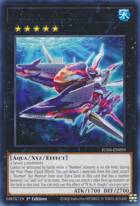 N.As.H. Knight - JUSH-EN059 - Rare  1