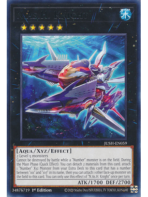 N.As.H. Knight - JUSH-EN059 - Rare 