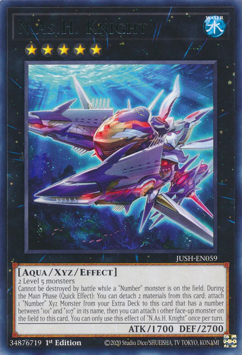 N.As.H. Knight - JUSH-EN059 - Rare 