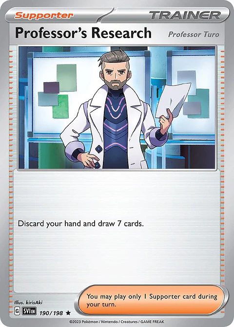 Professor's Research (Professor Turo) - 190/198 - Common- SVI