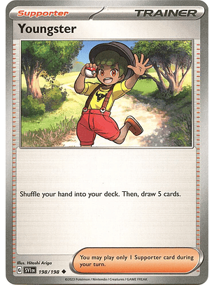 Youngster - 198/198 - Uncommon - SVI