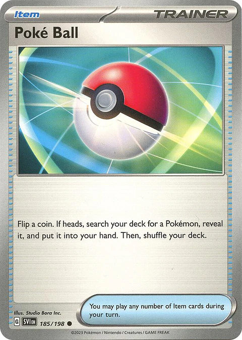 Poke Ball - 185/198 - Common - SVI
