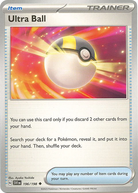 Ultra Ball - 196/198 - Uncommon - SVI