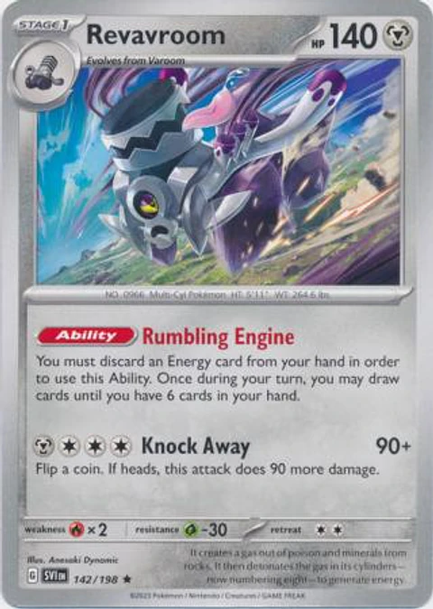 Revavroom - 142/198 - Holo Rare - SVI