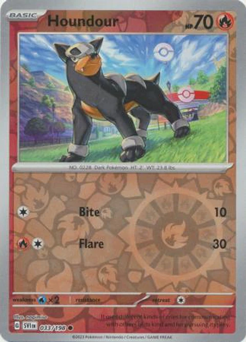 Houndour - 033/198 - Common - SVI