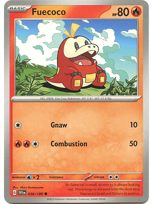 Fuecoco - 036/198 - Common - SVI