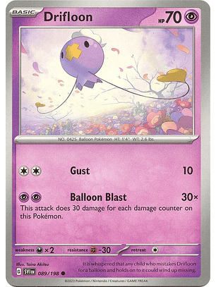 Drifloon - 089/198 - Common - SVI