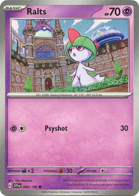 Ralts - 084/198 - Common - SVI