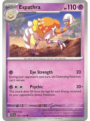 Espathra - 103/198 - Uncommon - SVI
