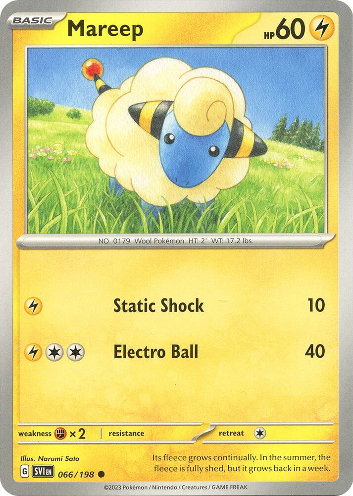 Mareep - 066/198 - Common - SVI 1