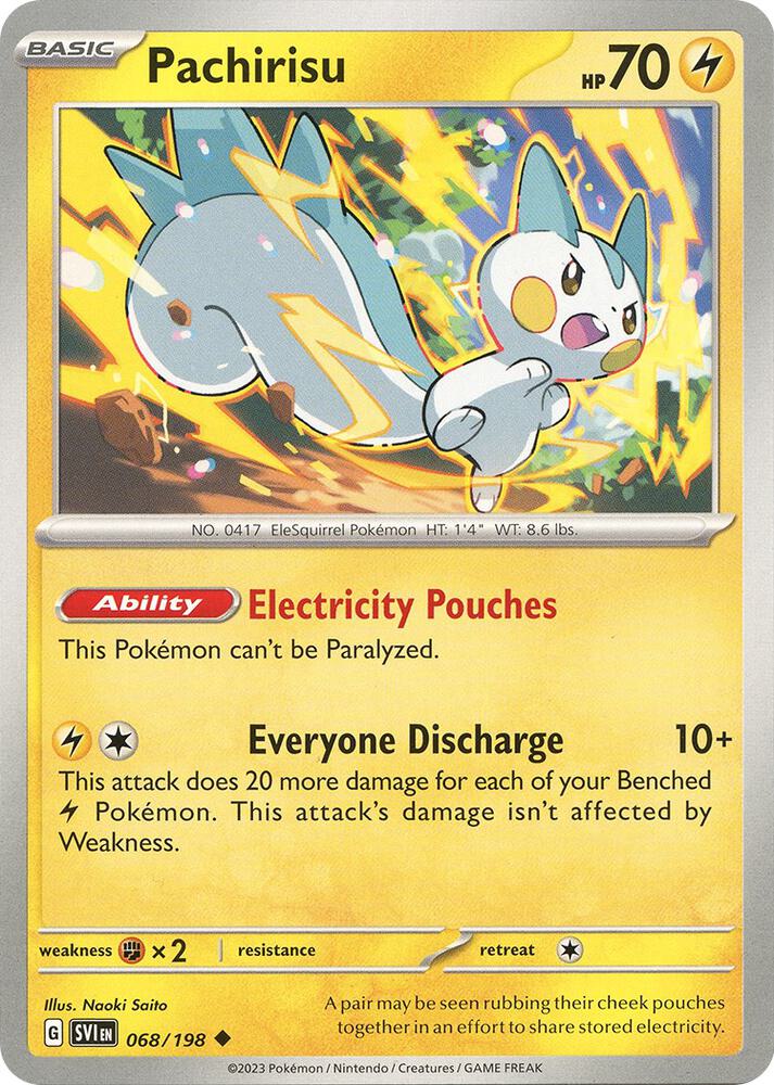Pachirisu - 068/198 - Uncommon - SVI 1