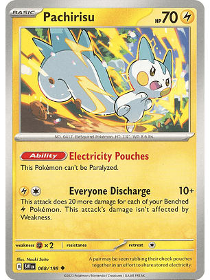 Pachirisu - 068/198 - Uncommon - SVI