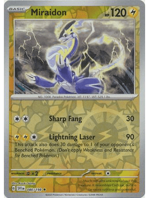 Miraidon - 080/198 - Holo Rare - SVI