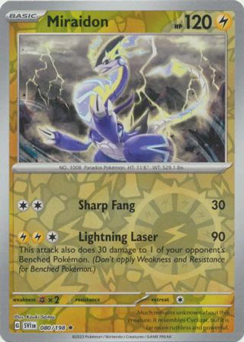 Miraidon - 080/198 - Holo Rare - SVI
