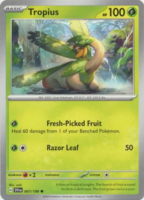 Tropius - 007/198 - Common - SVI