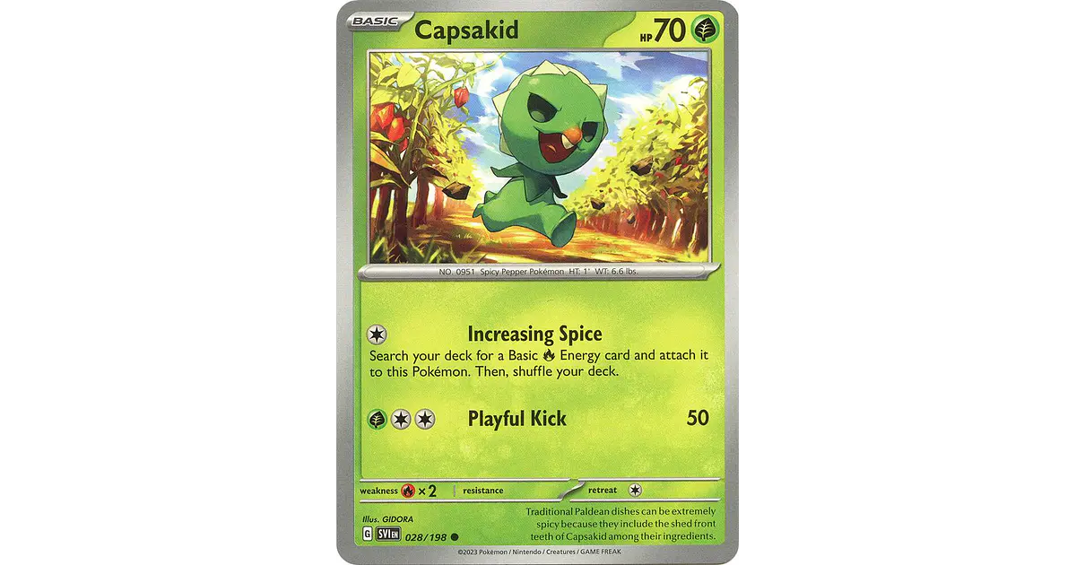 Capsakid - 028/198 - Common - SVI