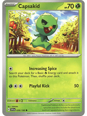 Capsakid - 028/198 - Common - SVI