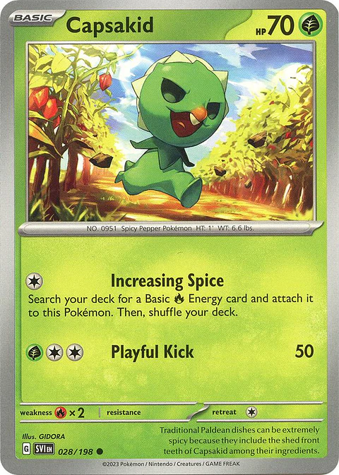 Capsakid - 028/198 - Common - SVI