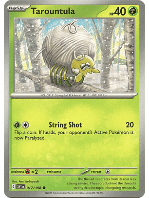 Tarountula - 017/198 - Common - SVI