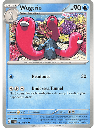 Wugtrio - 057/198 - Uncommon - SVI