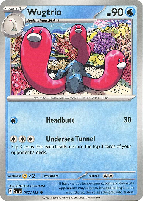 Wugtrio - 057/198 - Uncommon - SVI