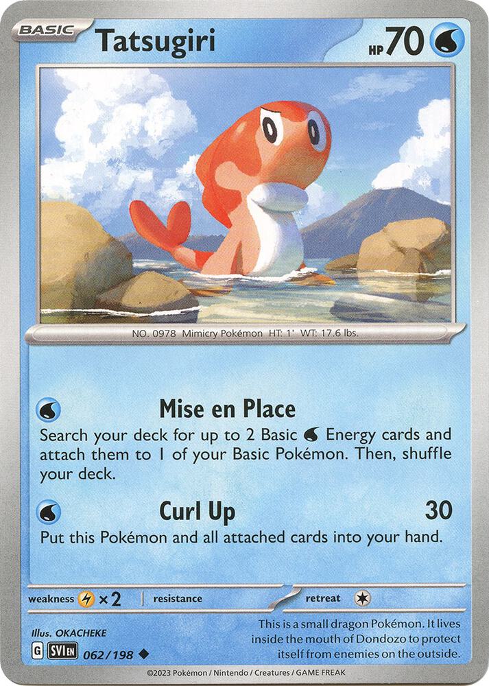 Tatsugiri - 062/198 - Uncommon - SVI 1