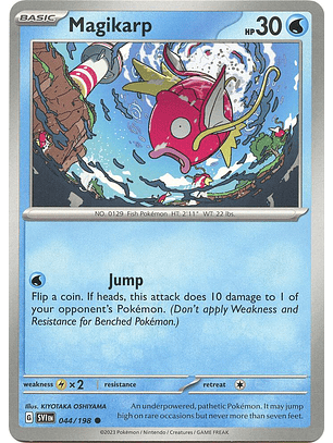 Magikarp - 044/198 - Common - SVI