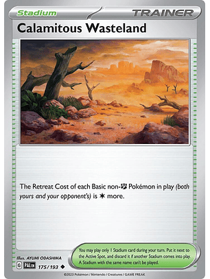 Calamitous Wasteland - 175/193 - Uncommon - PAL