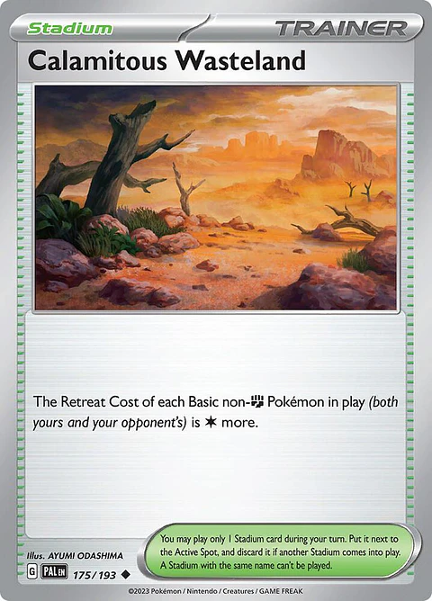 Calamitous Wasteland - 175/193 - Uncommon - PAL