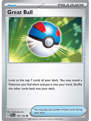 Great Ball - 183/193 - Common - PAL