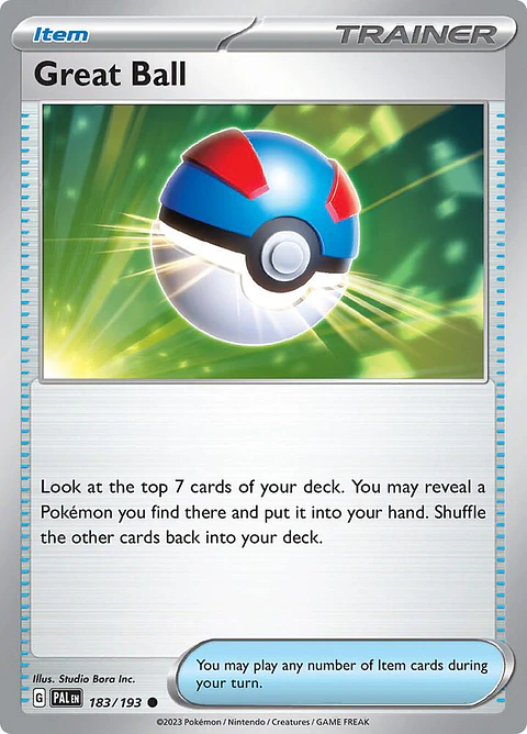 Great Ball - 183/193 - Common - PAL