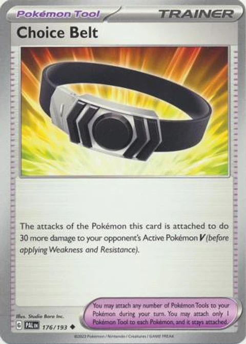 Choice Belt - 176/193 - Uncommon - PAL