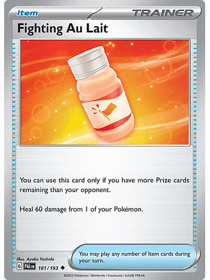 Fighting Au Lait - 181/193 - Uncommon - PAL