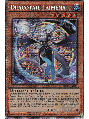 Dracotail Faimena - JUSH-EN002 - Starlight Rare 