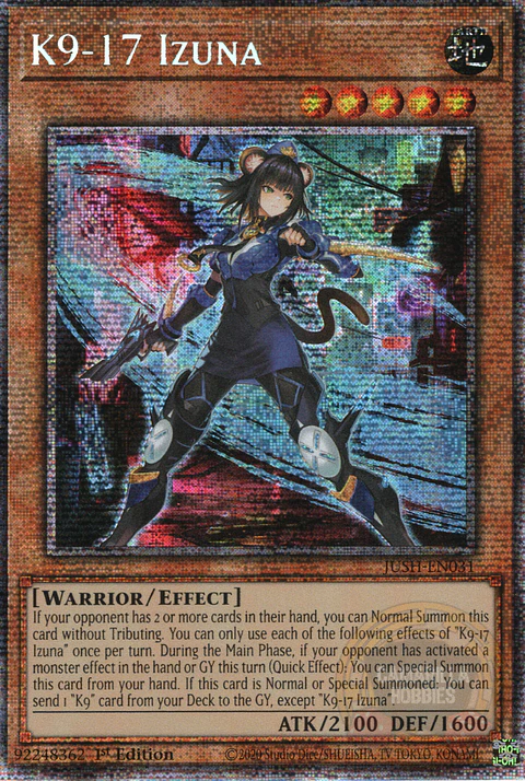 K9-17 Izuna - JUSH-EN031 - Starlight Rare 