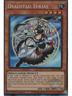 Dracotail Lukias - JUSH-EN001 - Collector's Rare 