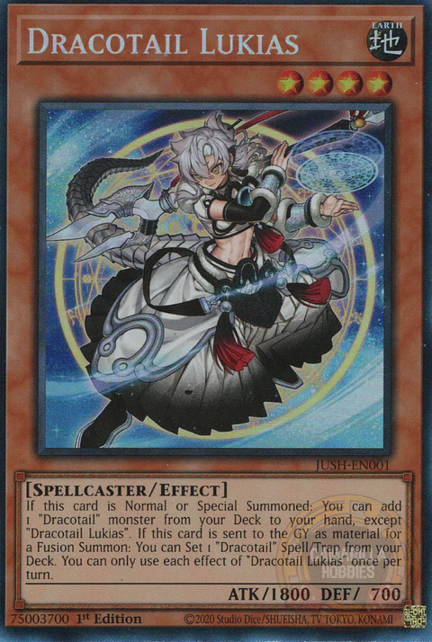 Dracotail Lukias - JUSH-EN001 - Collector's Rare 