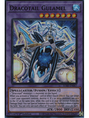Dracotail Gulamel - JUSH-EN007 - Super Rare 