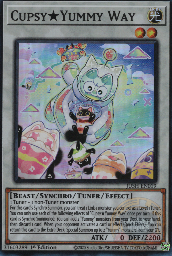 Cupsy★Yummy Way - JUSH-EN019 - Super Rare 1