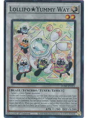 Lollipo★Yummy Way - JUSH-EN021 - Super Rare