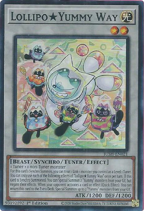 Lollipo★Yummy Way - JUSH-EN021 - Super Rare