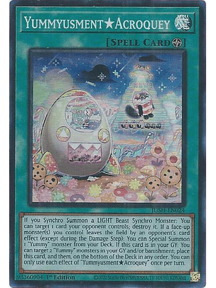 Yummyusment★Acroquey - JUSH-EN024 - Super Rare 