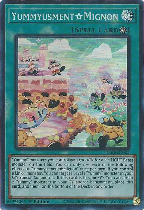 Yummyusment☆Mignon - JUSH-EN023 - Super Rare 