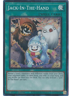 Jack-In-The-Hand - JUSH-EN054 - Super Rare 