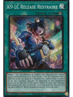 K9-LC Release Restraint - JUSH-EN038 - Super Rare 