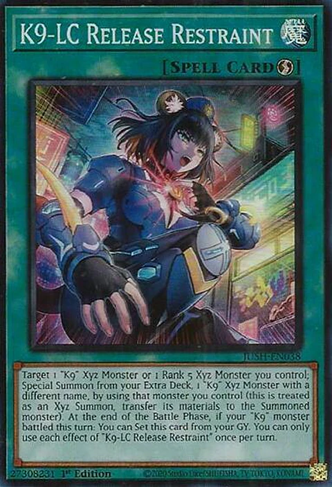K9-LC Release Restraint - JUSH-EN038 - Super Rare 