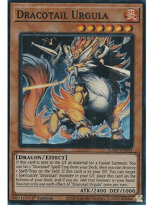Dracotail Urgula - JUSH-EN004 - Super Rare 