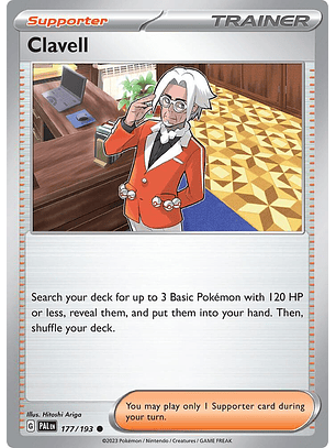 Clavell - 177/193 - Common - PAL