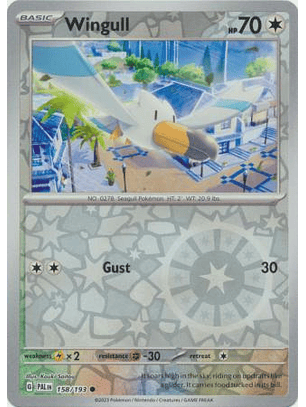 Wingull - 158/193 - Common - Pal