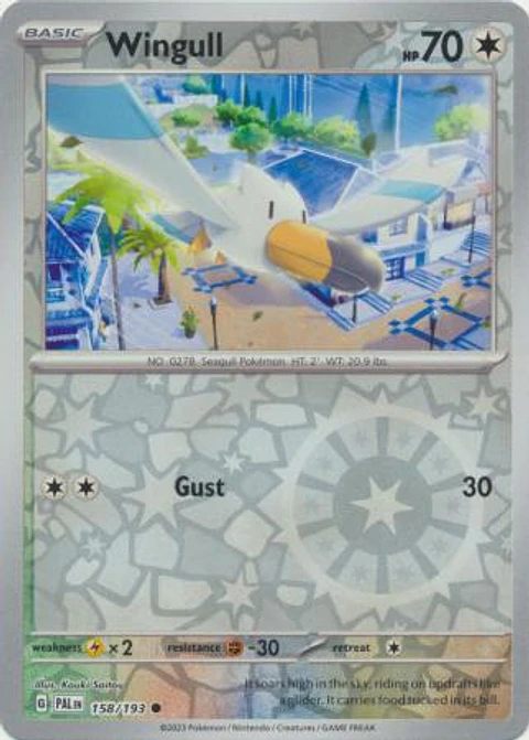 Wingull - 158/193 - Common - Pal
